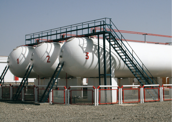 Емкость для хранения газа